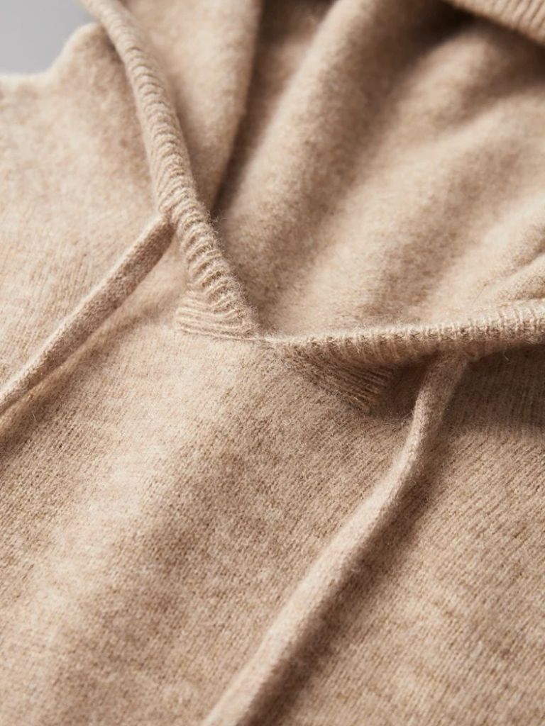 100% Cashmere Hooded Sweater - North & Row