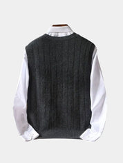 100% Merino Wool Pullover Sweater Vest - North & Row
