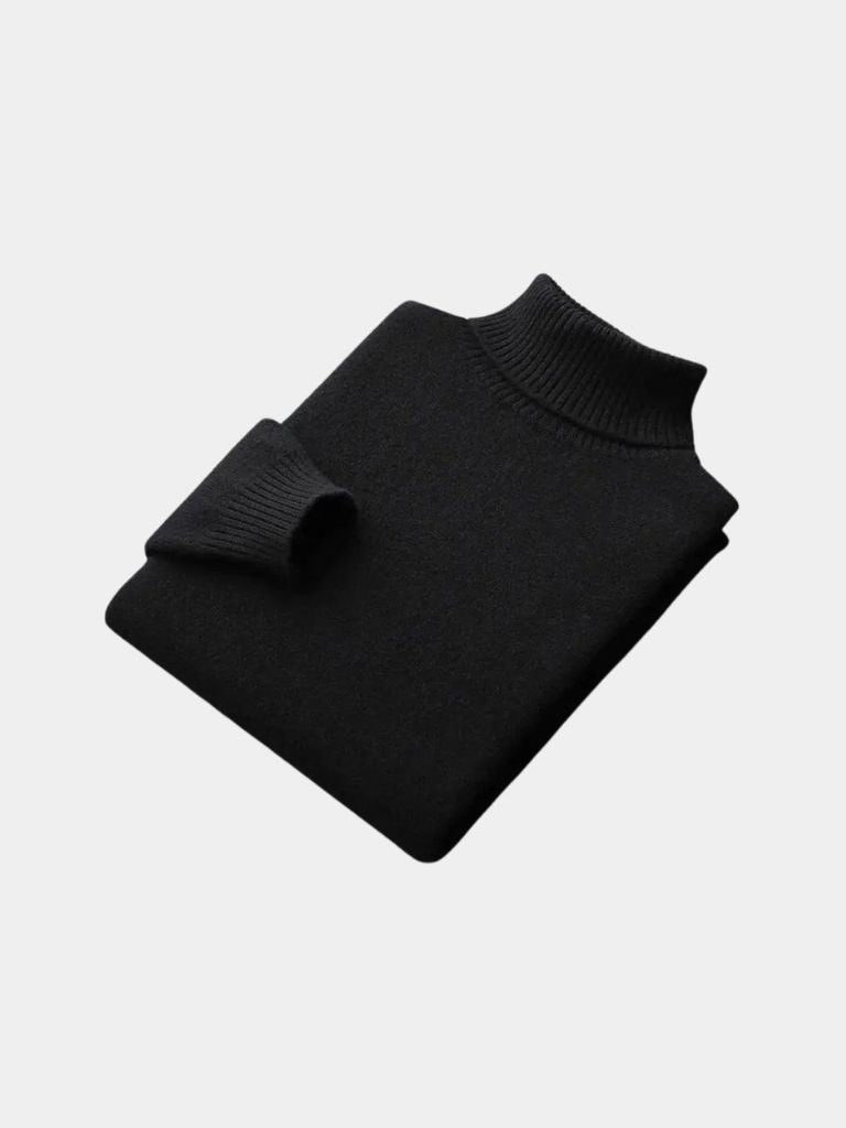 100% Merino Wool Turtleneck Sweater - North & Row