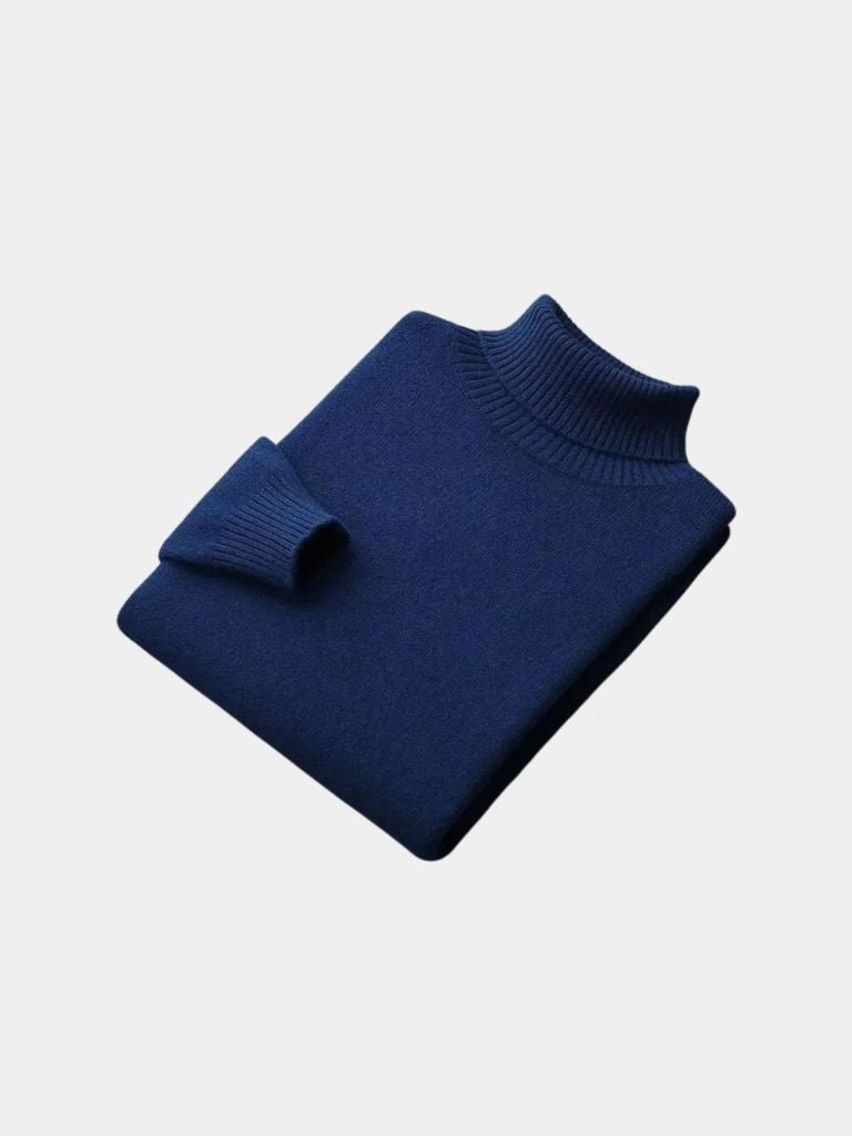 100% Merino Wool Turtleneck Sweater - North & Row