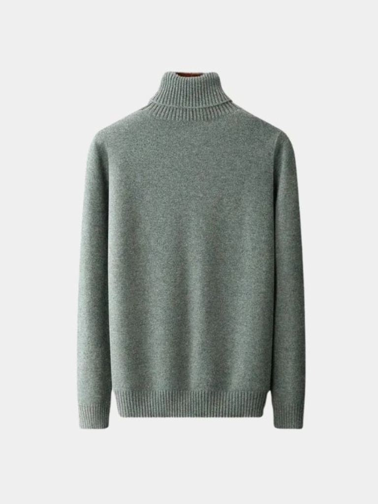 100% Merino Wool Turtleneck Sweater - North & Row
