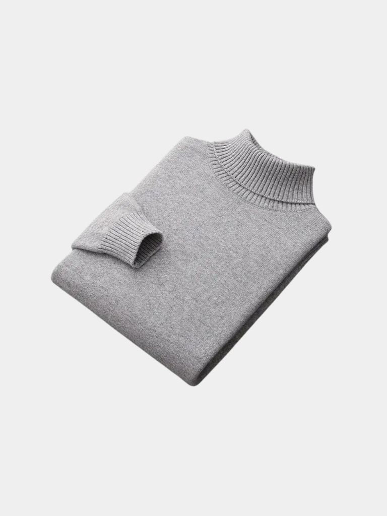 100% Merino Wool Turtleneck Sweater - North & Row