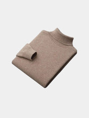 100% Merino Wool Turtleneck Sweater - North & Row
