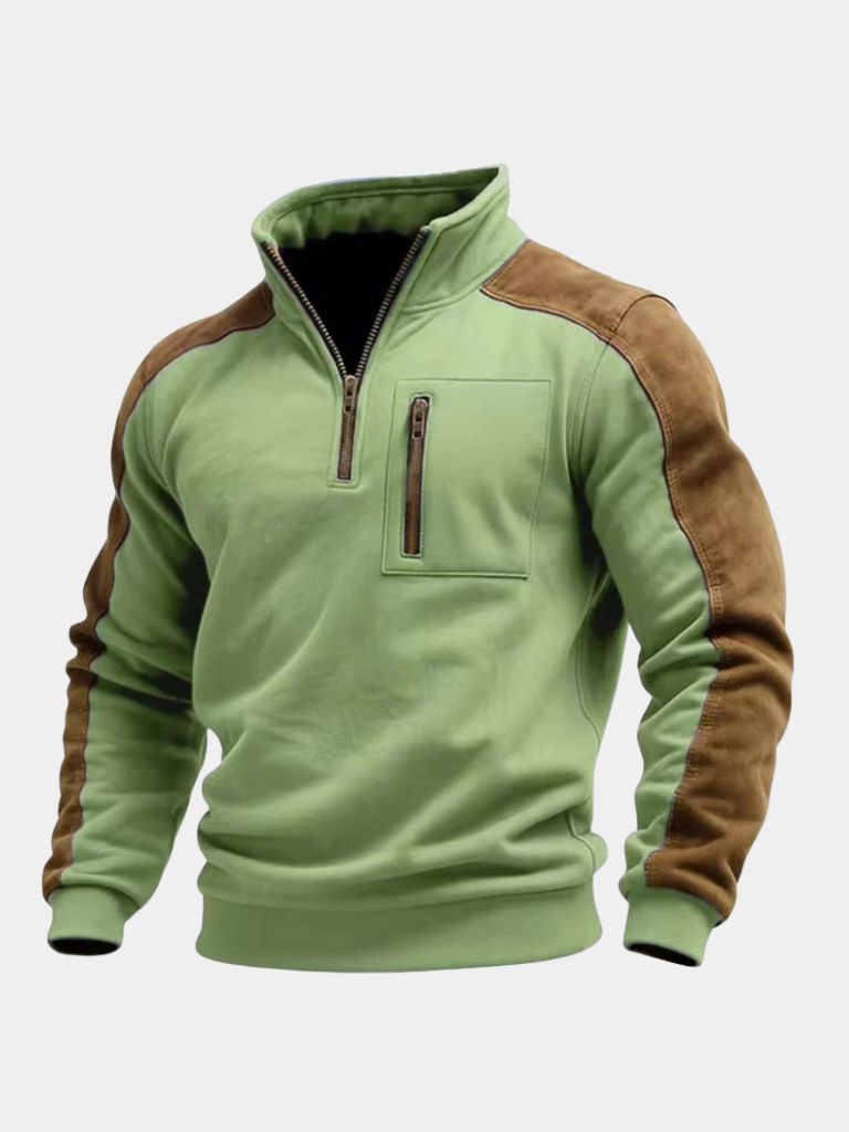 Urban Explorer High Collar Quarter Zip Pullover - North & Row