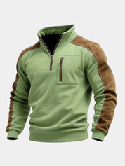 Urban Explorer High Collar Quarter Zip Pullover - North & Row