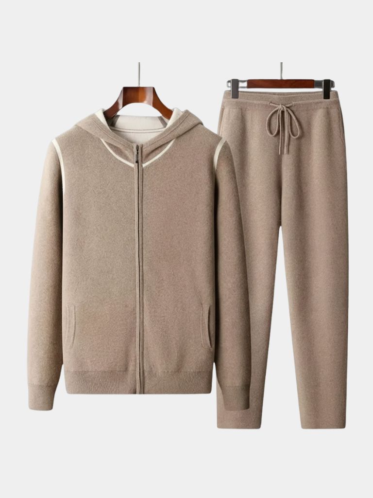 Belvoir Taupe Cashmere Set – North & Row