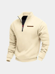 Slate Urban High Collar Pullover - North & Row