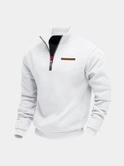 Slate Urban High Collar Pullover - North & Row