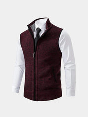 Elegant Full-Zip Sweater Vest - North & Row