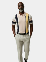 Sundown Stripes Polo – North & Row