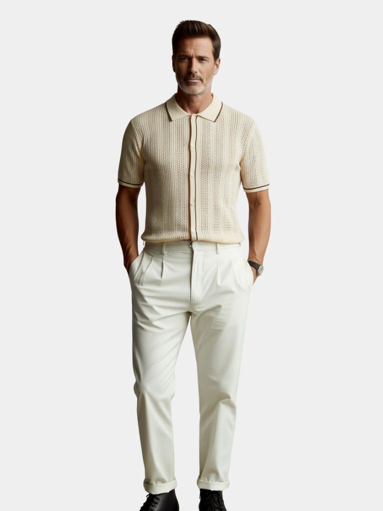 Siena Vintage Polo – North & Row