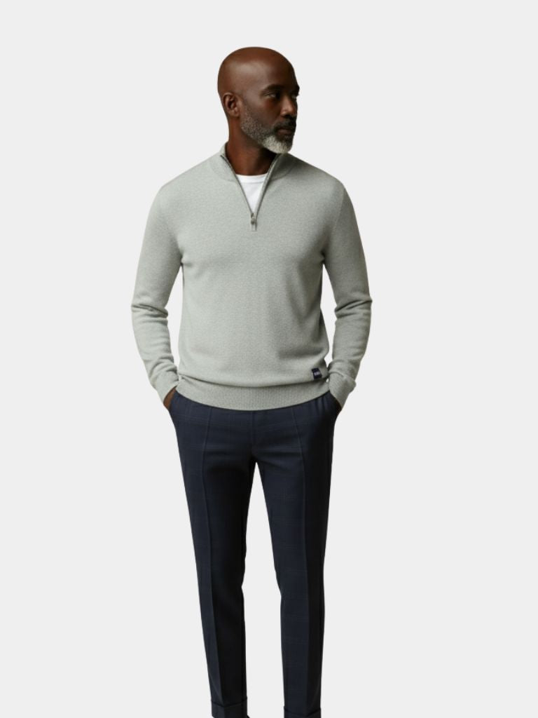 Half Zip Knitwear Pullover Sweater - North & Row