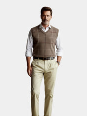 Academic Checkered Knit Vest - North & Row