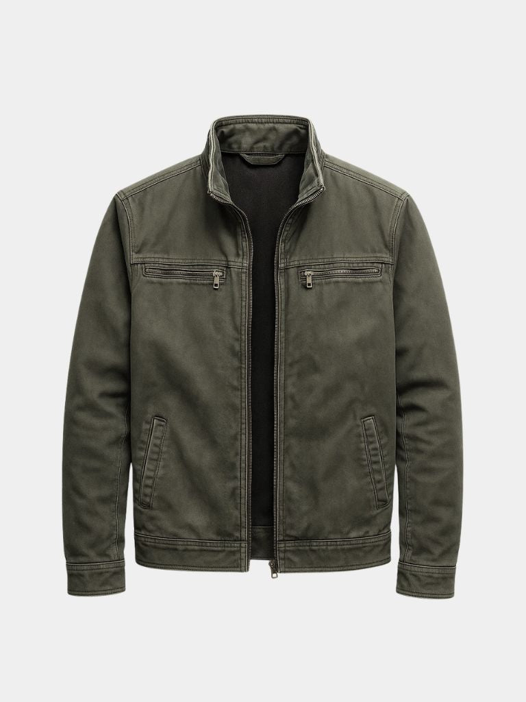 Valmont Vintage Olive Field Jacket - North & Row