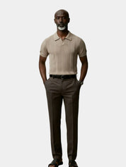 Beige Ancien Polo - North & Row