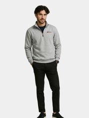 Slate Urban High Collar Pullover - North & Row