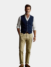 Cashmere Cardigan Vest  - North & Row