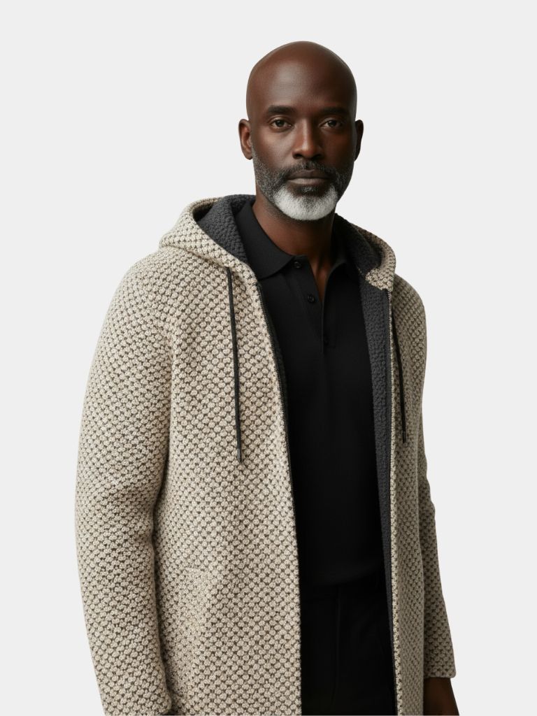 Lugano Knitted Hooded Winter Coat - North & Row