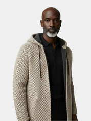Lugano Knitted Hooded Winter Coat - North & Row