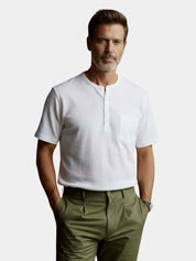 White Wellspring Linen T-Shirt – North & Row
