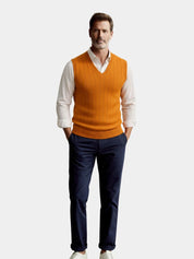 100% Merino Wool Pullover Sweater Vest - North & Row