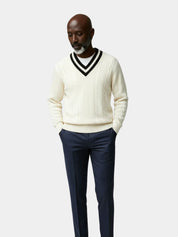 Minimalist V-Neck Sweater - North & Row
