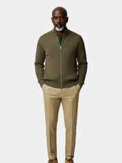 Cashmere Zip Sweater Knit Turtleneck - North & Row