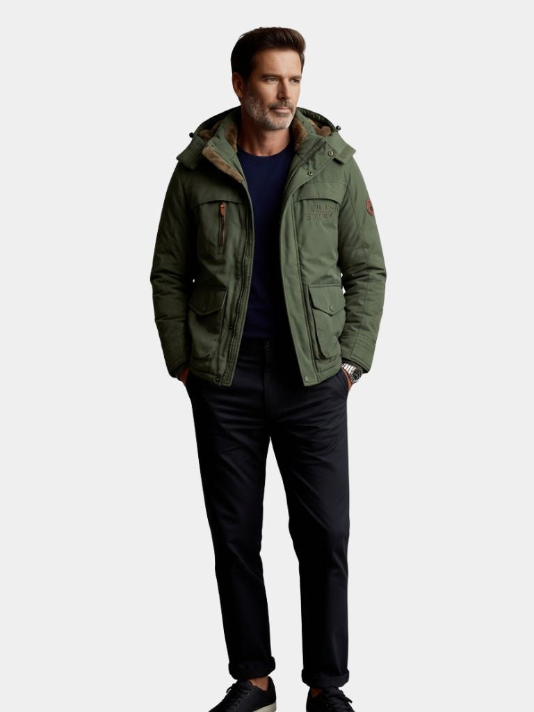 Military Hooded Jacket - North & Row