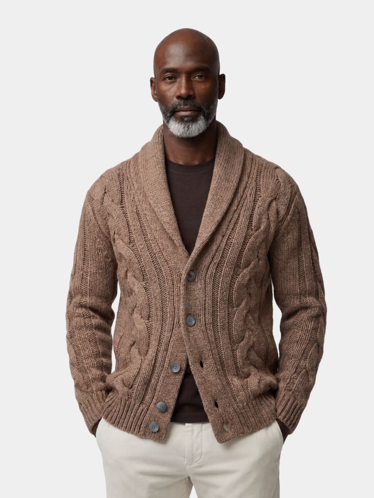 Men's Knitted Cardigan - North & Row