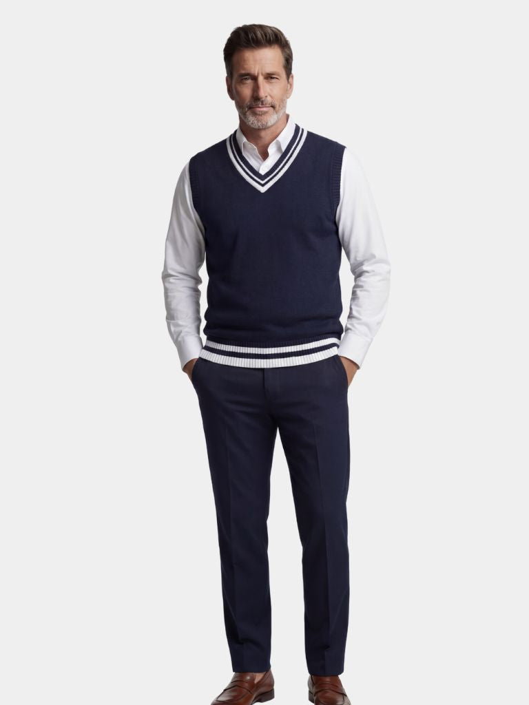 Old Money Essential Knit Vest - North & Row
