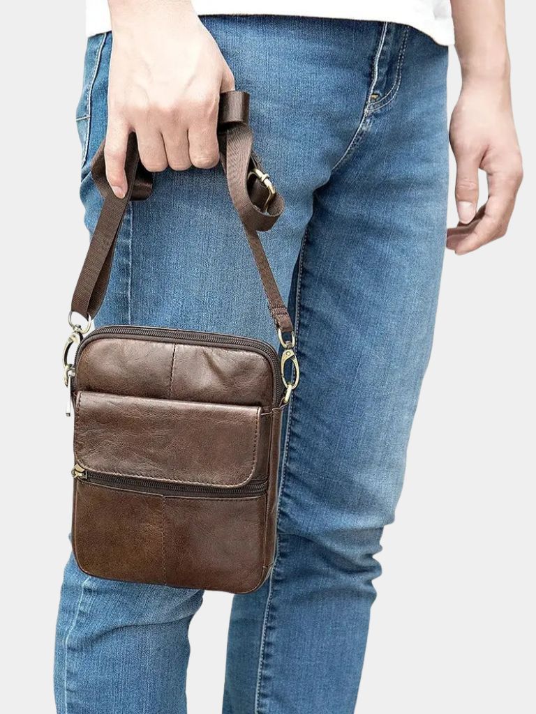 Essential Leather Shoulder Bag - North & Row