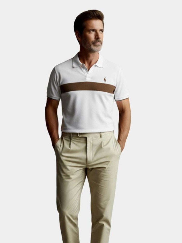 Savanna Stripe Polo – North & Row