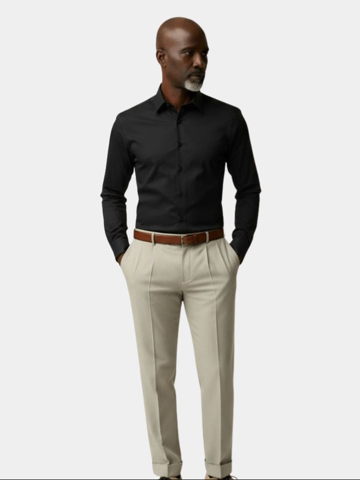 Elegant Spearpoint Collar Shirt - North & Row