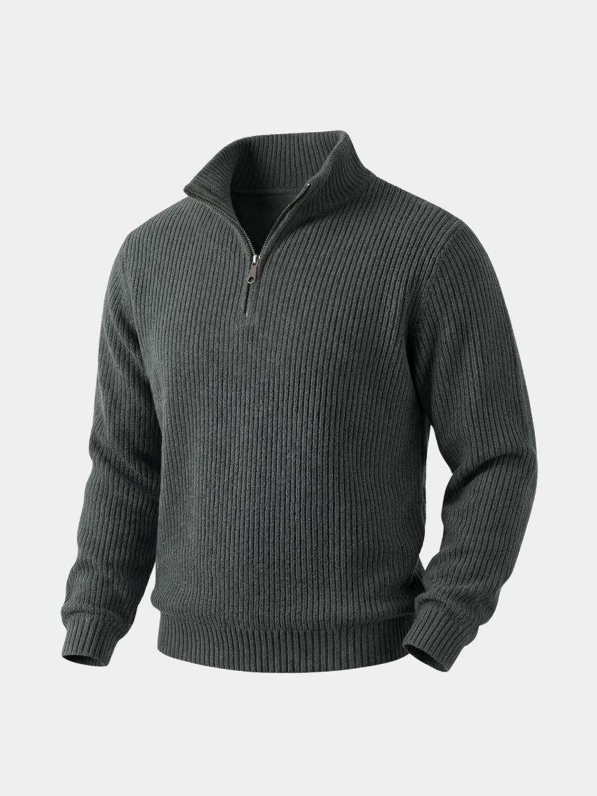 Classic Highland Quarter-Zip Sweater - North & Row