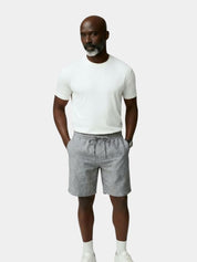 Gris Mariner Linen Shorts - North & Row