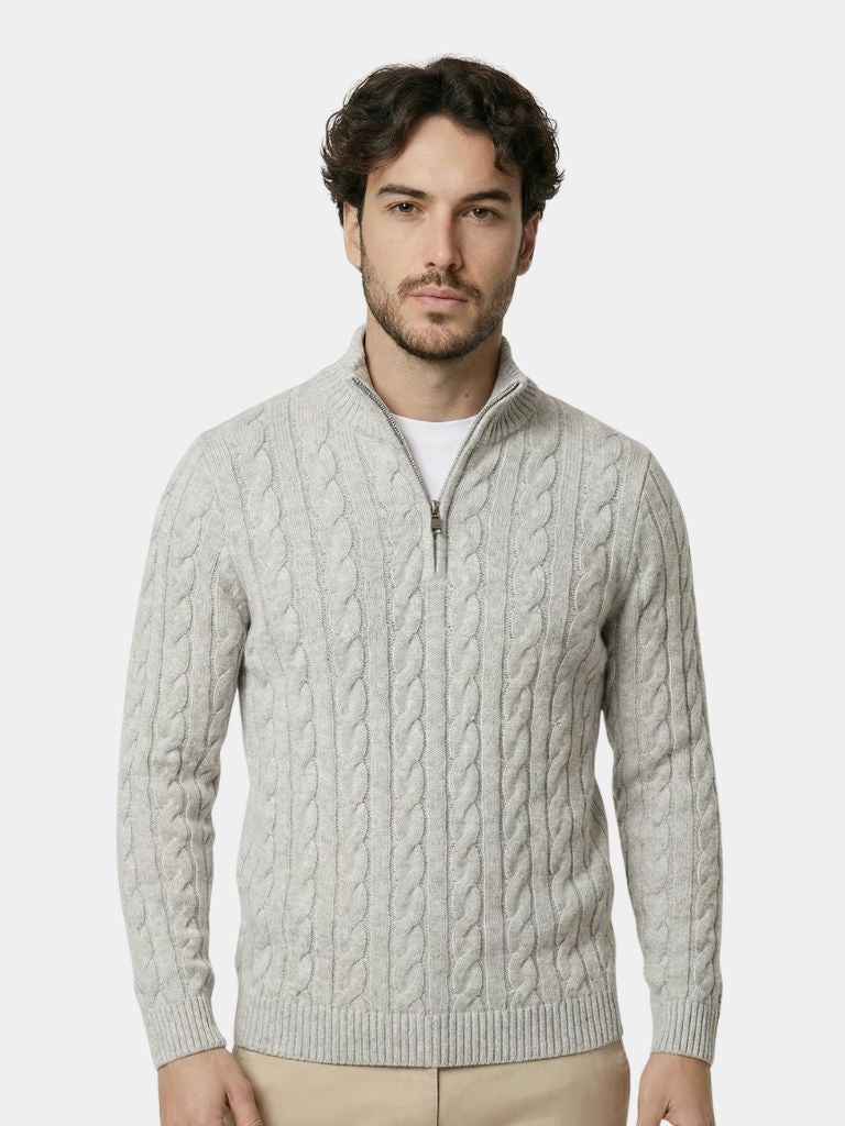 Essential Half Zip Curve Sweater - North & Row