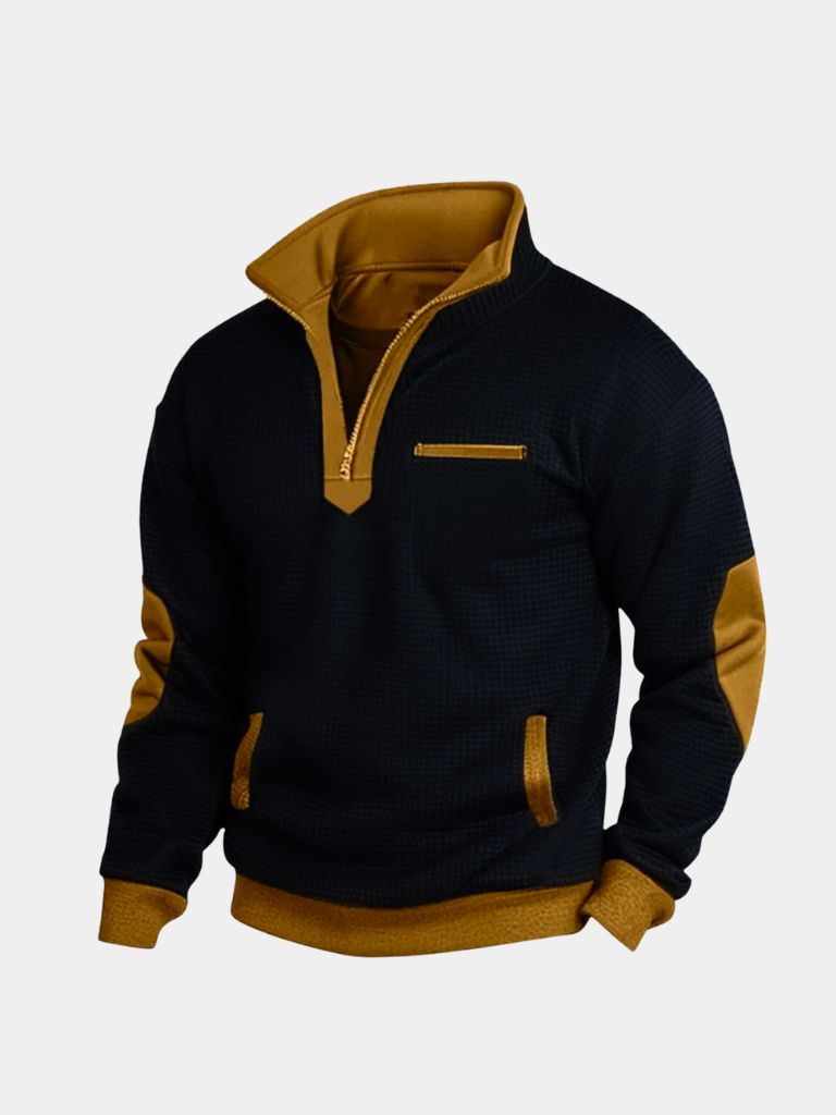Explorer High Collar Quarter Zip Pullover - North & Row