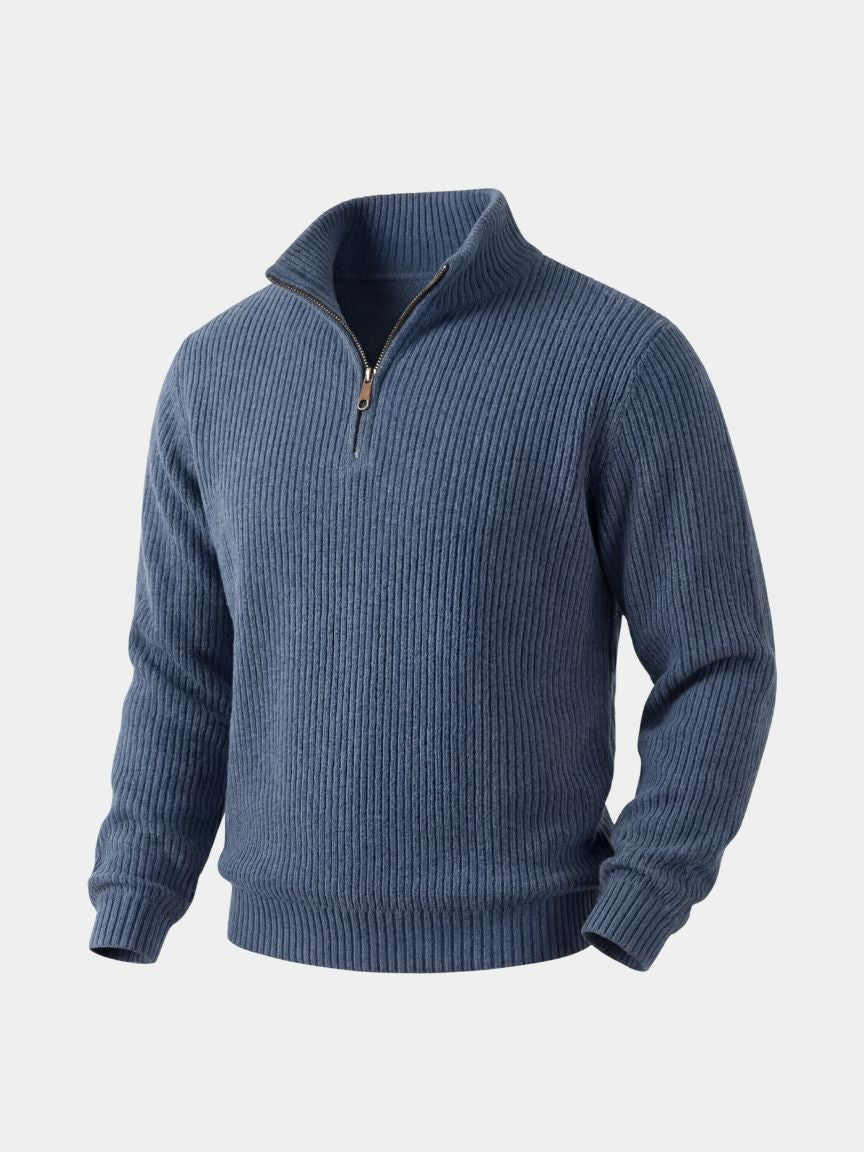 Classic Highland Quarter-Zip Sweater - North & Row