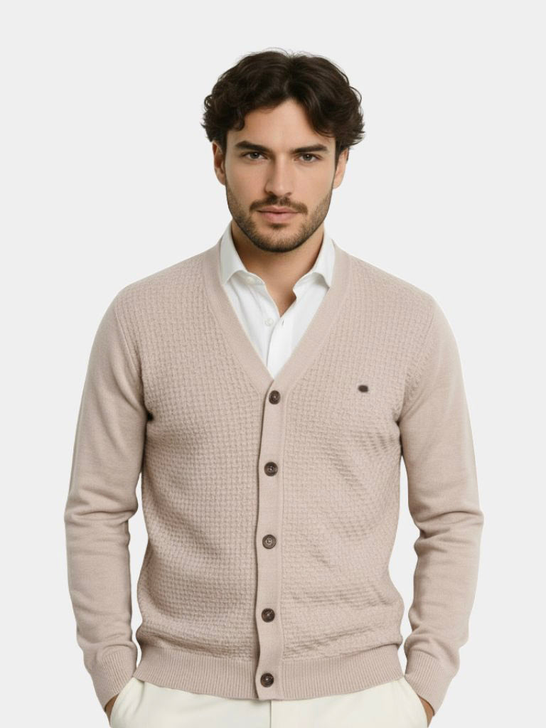 V Neck Knitwear Cardigan - North & Row