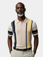 Sundown Stripes Polo – North & Row