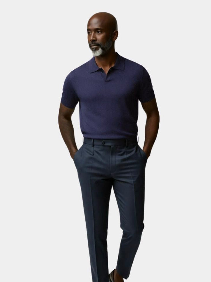 Navy Class Polo – North & Row