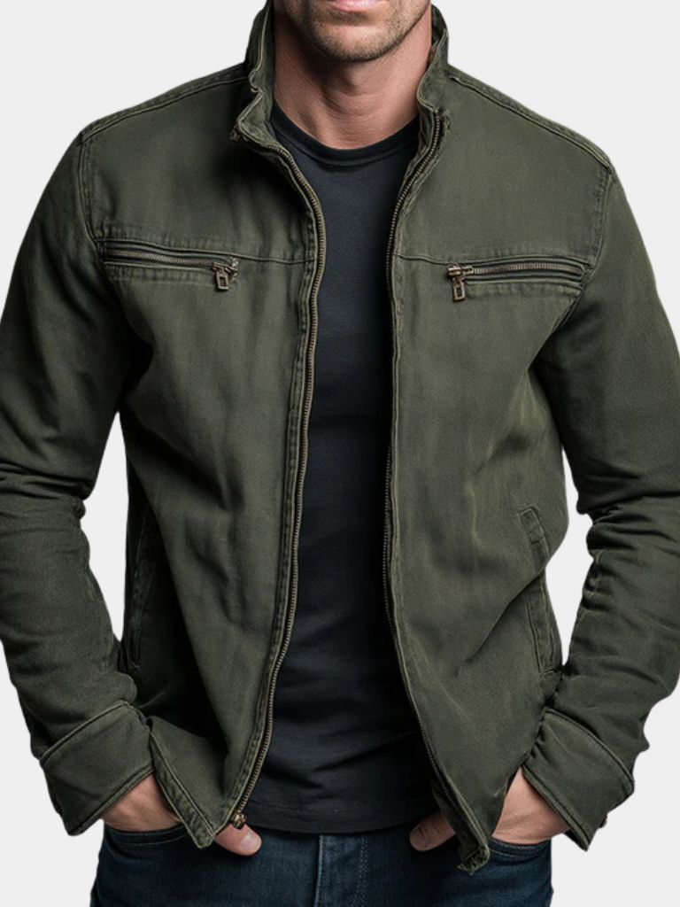 Valmont Vintage Olive Field Premium Jacket - North & Row