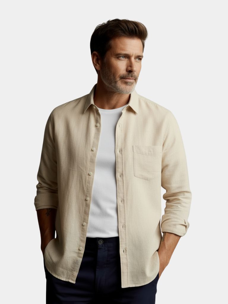 Linen Coast Shirt – North & Row