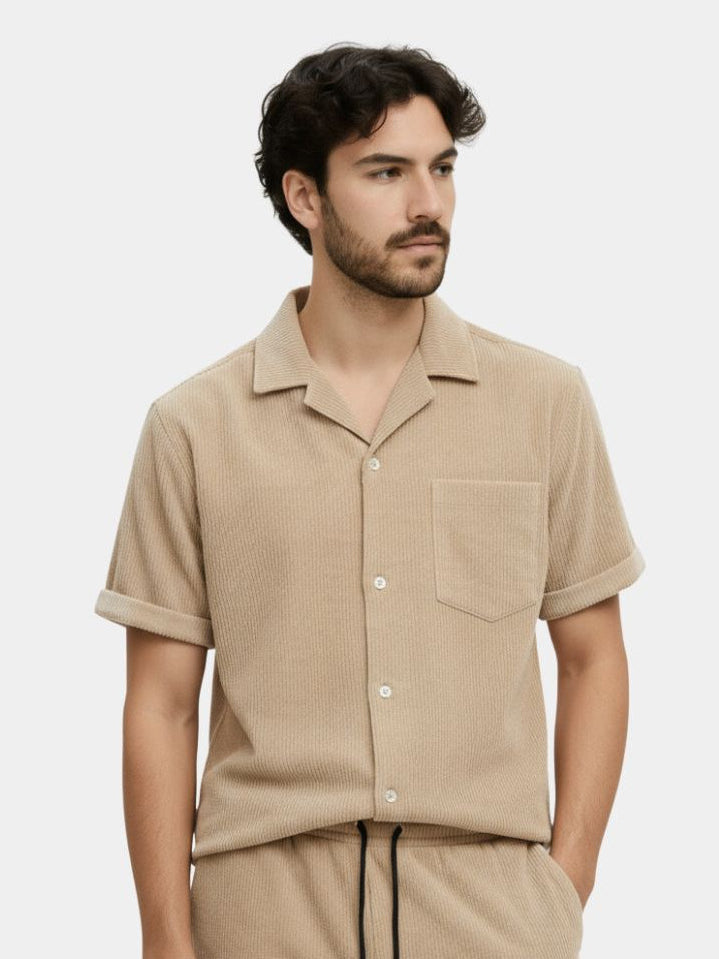Summer Corduroy Set Shorts and Shirt - North & Row