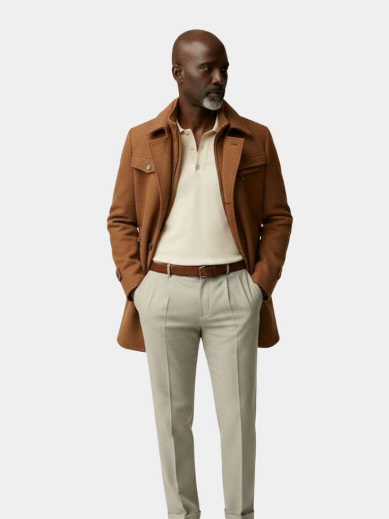 Essential Wool Blend Coat - North & Row