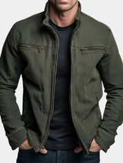 Valmont Vintage Olive Field Jacket - North & Row