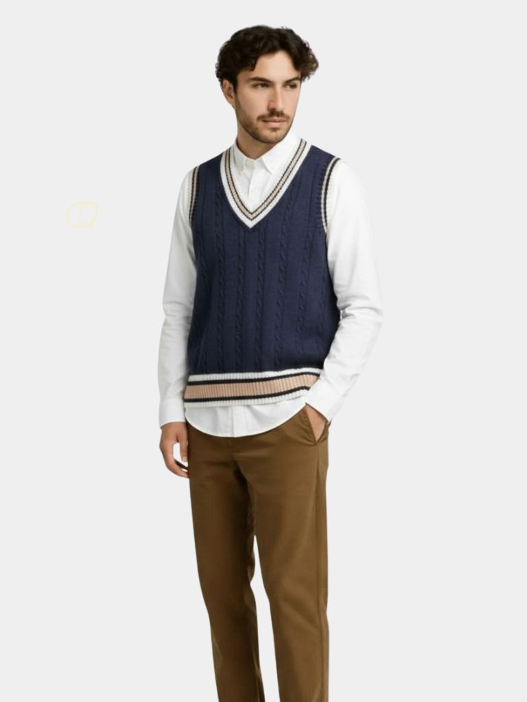 V Neck Elegant Knit Vest - North & Row