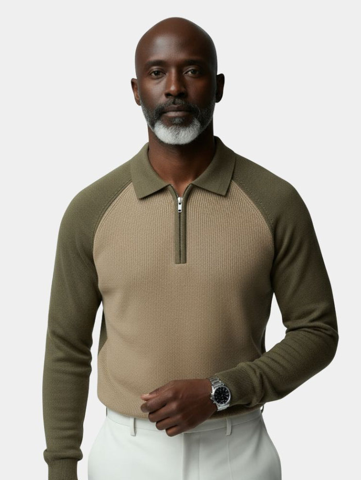 Raglan Quarter Zip Sweater - North & Row