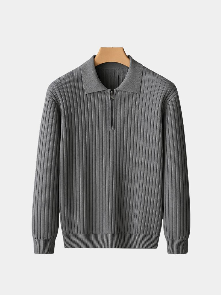 Alpine Riviera Knit Polo Pullover - North & Row