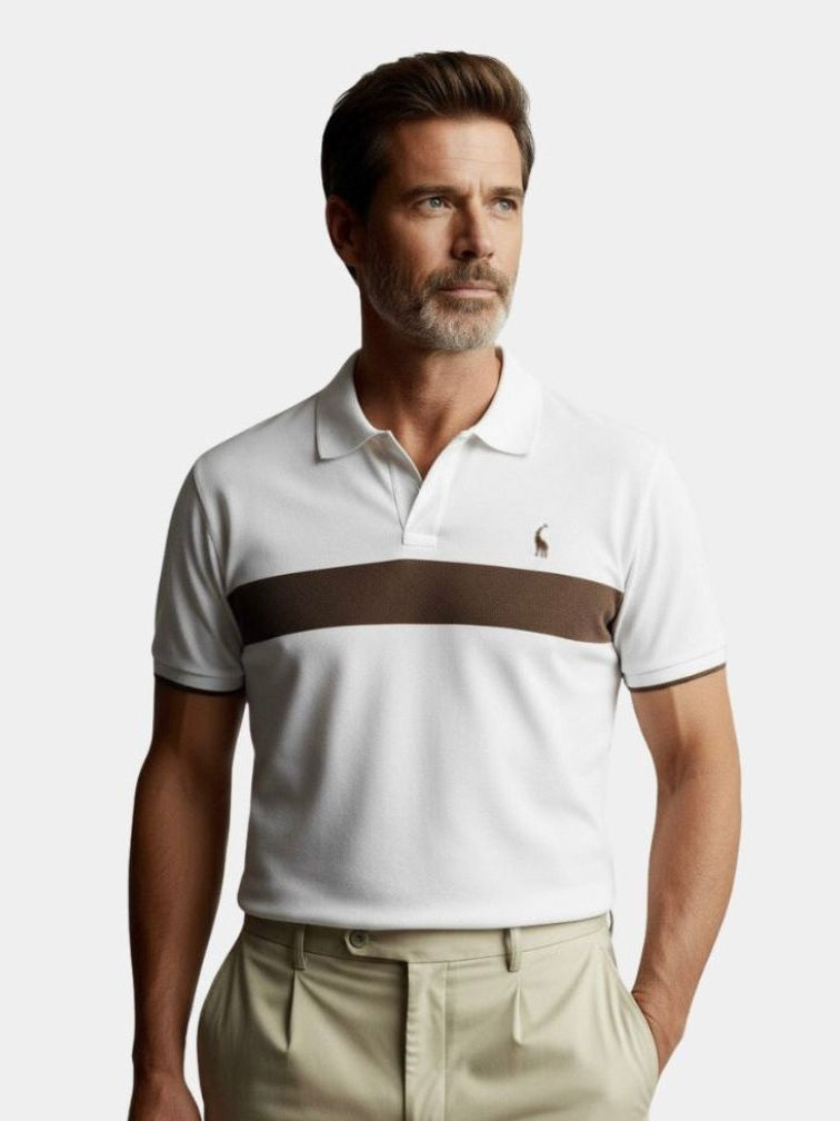 Savanna Stripe Polo – North & Row